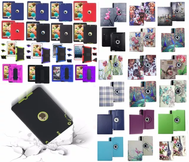 iPad 4th Gen case 2 3 4 9.7 cove for Apple ipad model A1395 A1458 md510ll/a