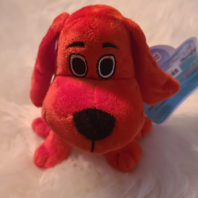 Clifford The Big Red Dog 7" licensed Movie Plush Toy Factory Stuffed Animal New