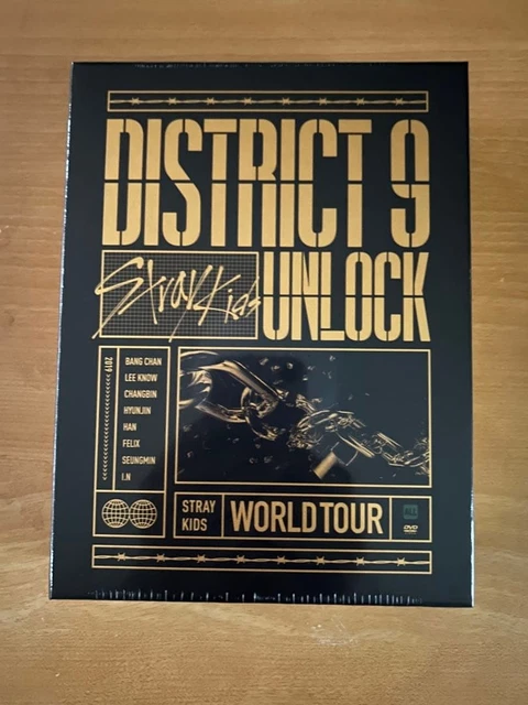 STRAY KIDS WORLD Tour District 9 Unlock Blu-ray Seoul