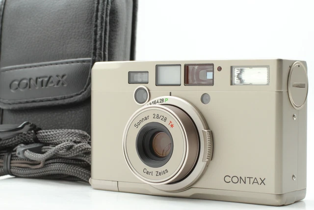 [Top MINT in Case] Contax Tix Carl Zeiss Point ＆Shoot APS Film Camera From JAPAN