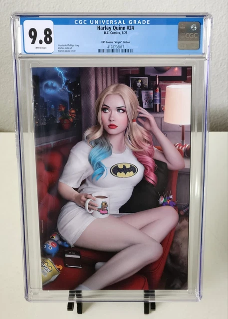 Harley Quinn #24 Warren Louw Virgin Variant CGC 9.8
