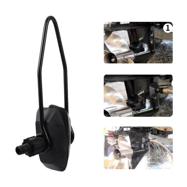 Universel Inférieur hors-bord Moteur Flush Sterndrive Muff Flusher Unité ronde