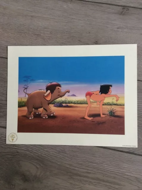 The Jungle Book Collectors Edition Lithograph Walt Disney Studios 1995 -Mowgli