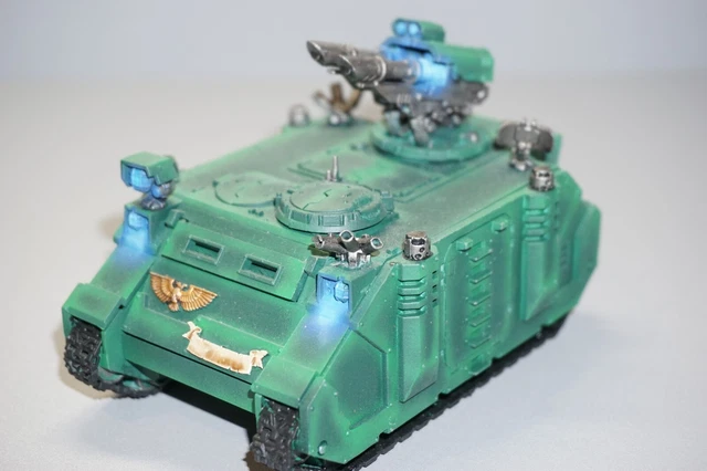 40k Razor Back Tank WARHAMMER 40K SPACE Marine Razorback Tank Dark Angels £48.75 - PicClick UK