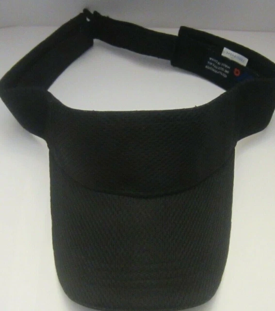 Visor Brand New one size / Black 3" bill from center