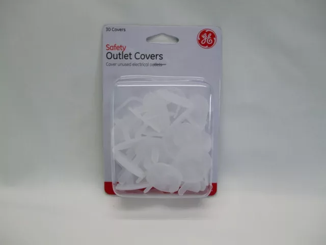 30 Pc Safety Outlet Plug Protector Covers Child Baby Proof Electric Shock Guard_