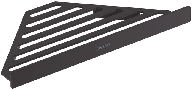 Cesta de esquina de ducha Hansgrohe 41741 AddStoris - negra