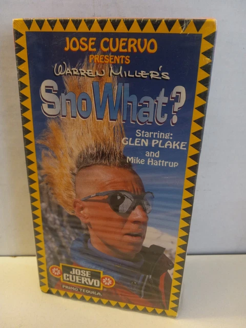Snowhat JOSE CUERVO PRESENTS Warren Millers SnoWhat (VHS, 1993) Glen Plake Mike ...