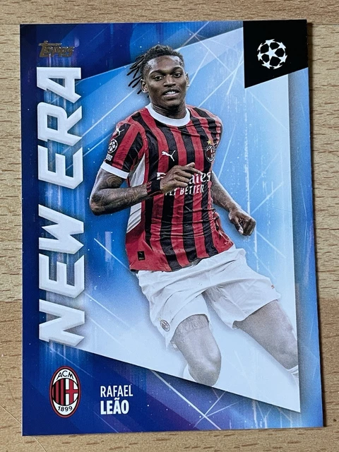 Cartes Topps Total Football AC Milan – Leao, Shevchenko, Pulisic, Giroud (limitées)