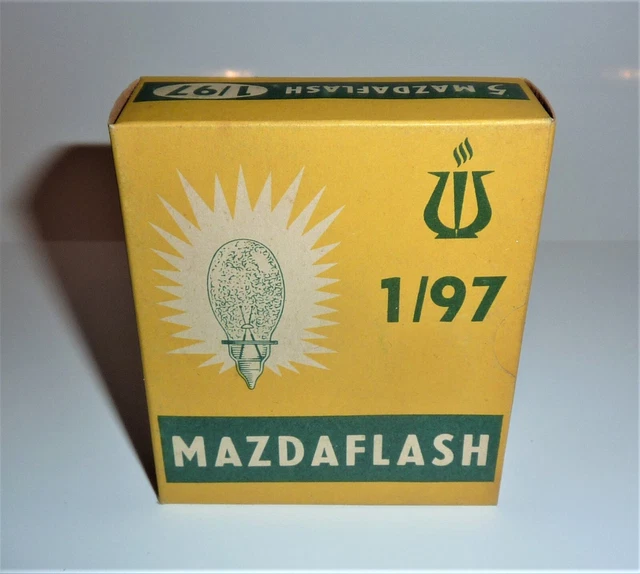 Flash Pour Appareil Photo Argentique Ancien Mazdaflash 1/97