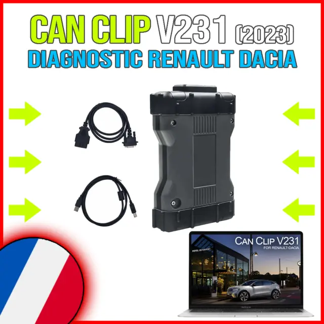 CAN Clip Renault V178 Nisan Consult 3 III Outil de Diagnostic Professionnel  de Voiture 2 En 1 - Cdiscount Auto