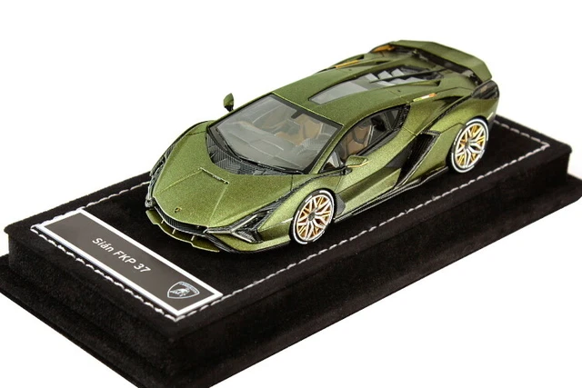 Looksmart Lamborghini Bespoke 1/43 Cyan Fkp37 Frankfurt Motor Show 2019 Sian