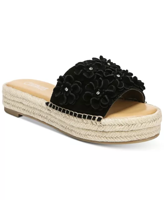 Carlos by Carlos Santana Chandler Sandals Black, Size 6 M