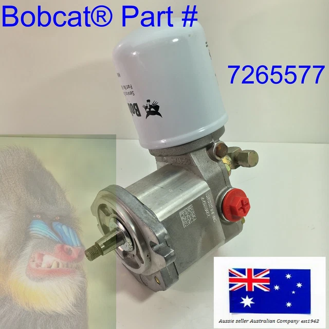 BOBCAT COOLING FAN Drive Hydraulic Motor Filter Valve & Coil assembly