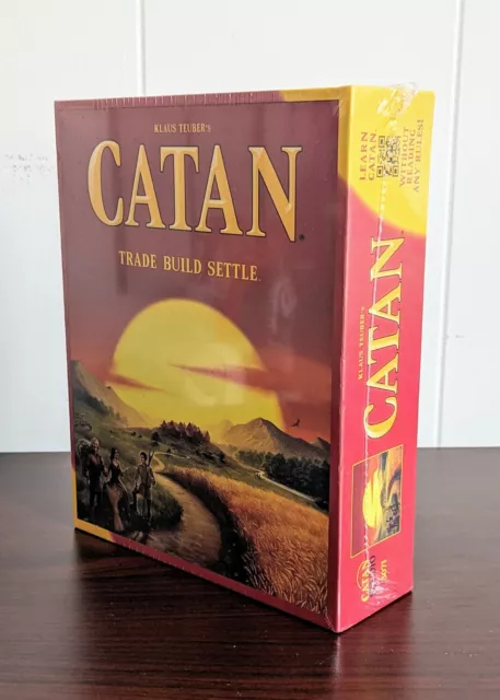 Catan Trade Build Settle Board Game Brand New SEALED