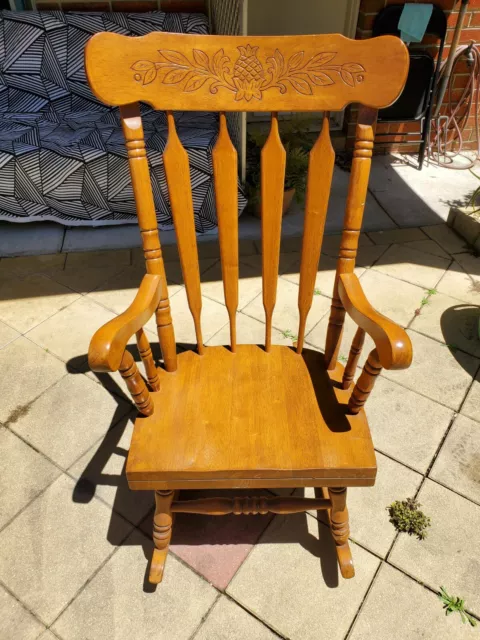 Wooden Rocking Chair - Excellent Condition