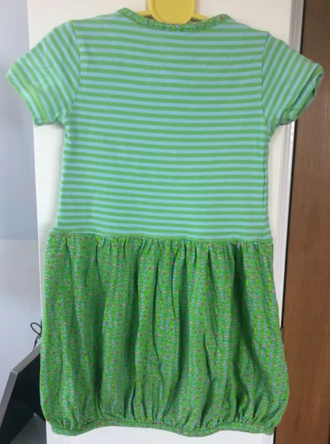 Girls Green Oilily Dress Size 4 Years 2