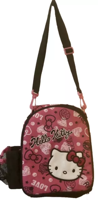 Hello Kitty Sanrio Adjustable Shoulder Strap Insulated Lunch Box Cooler