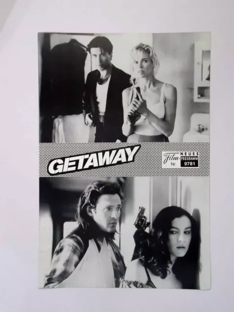Getaway - Neues Film Programm - NFP 9781 ungelocht
