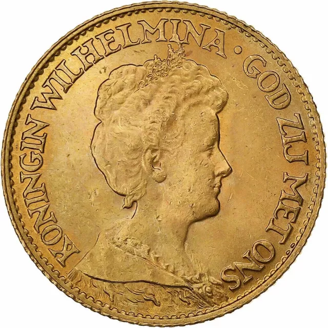 10 Gulden Königin Wilhelmina 1917