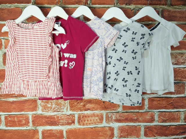 Girls Bundle Aged 3-4 Years Next M&S Ralph Lauren Etc T-Shirt Tops Daddy 104Cm