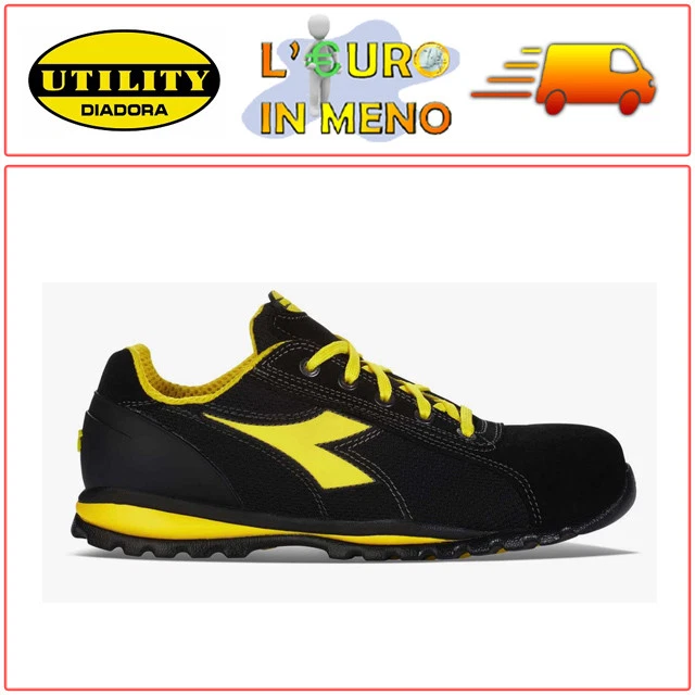 SCARPE ANTINFORTUNISTICHE BASSA Diadora Utility Glow Ii Low S1P Hro Sra  Nero EUR 104,90 - PicClick IT