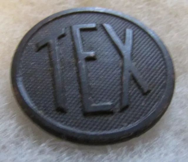 WW1 US Army Texas State Collar Disc. Pin-back.