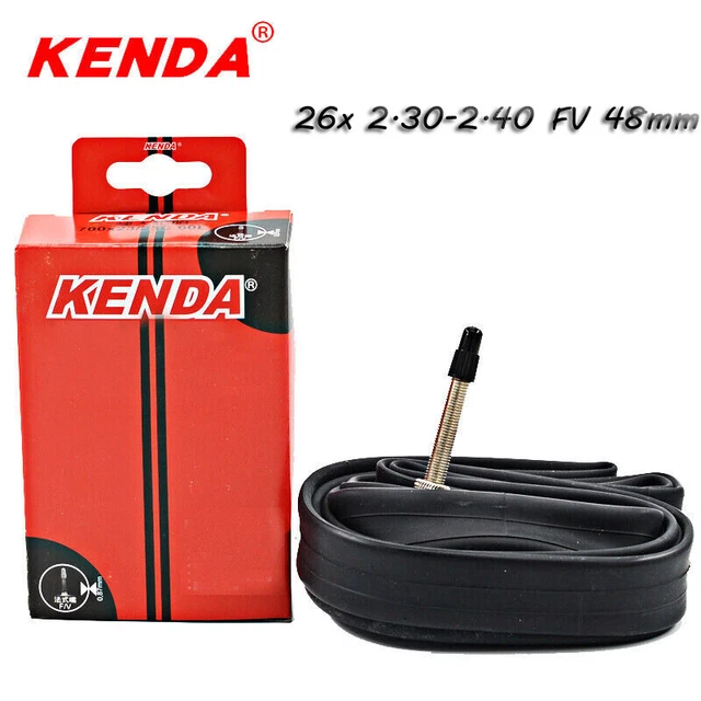 KENDA MOUNTAIN MTB Bike Tube 26 x 2.30 - 2.40 Presta Valve Bicycle Inner  Tube $17.89 - PicClick AU