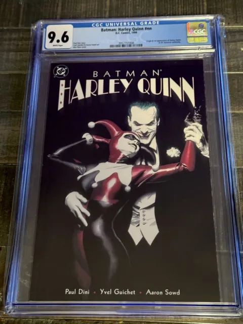 Batman Harley Quinn #nn 1st Print CGC 9.6 WP First Appearance In Dc Continuity