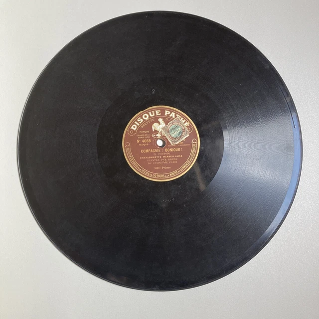 78 rpm Dréan La Javanette, Compagnie Bonjour. 4068 Pathé 3