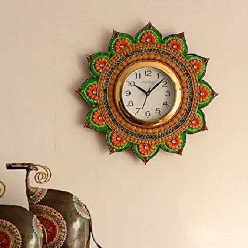Royal and Elegant Decorative Handcrafted Wooden (35 cm x 2.5 cm x 35 cm, KWC600)