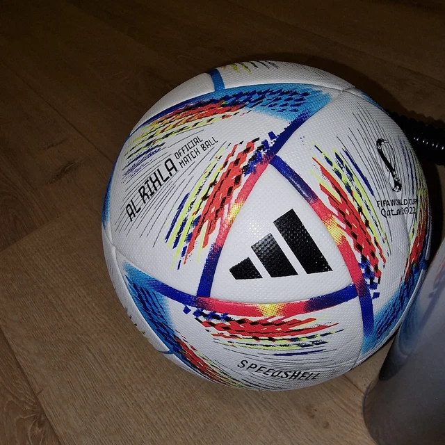 ADIDAS AL RIHLA FIFA World Cup Qatar 2022 Football | White/Pantone Ball ...