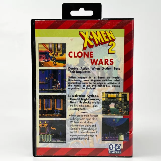 X-Men 2 Clone Wars Sega Mega Drive USA Version | Selten | gut | OVP | Retro 3