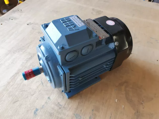 ABB 415v Electric motor .75kw 3000rpm Foot mount
