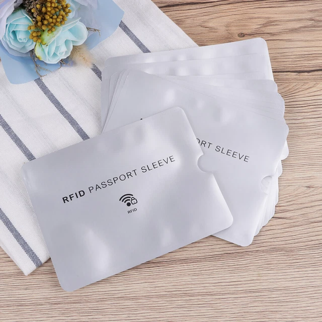 12 STÜCKE Pouch Anti-Scanning Antimagnetic Tasche für