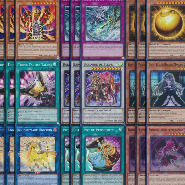 YuGiOh X3 Playsets ULTRA RARE RC01 25th Rarity - Build Your Own Deck/Core/Bundle