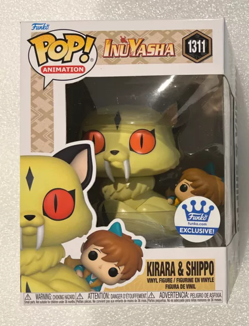 Funko Shop Exclusive Pop! Animation Kirara & Shippo Inuyasha #1311 In Protector