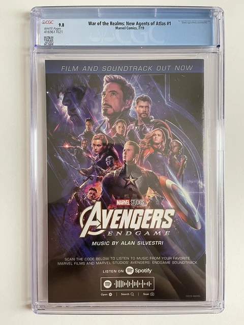 War of the Realms: New Agents of Atlas #1 CGC 9.8 1st App Luna Snow & Aero 2