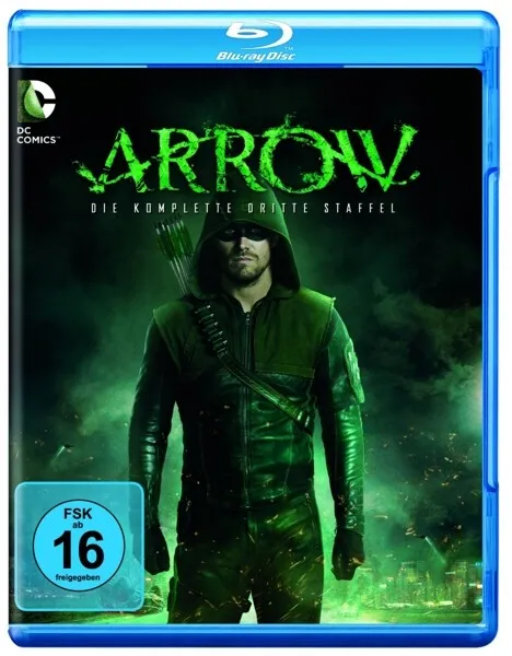 Arrow: Staffel 3 - Stephen Amell,Katie Cassidy,David Ramsey  4 Blu-Ray New