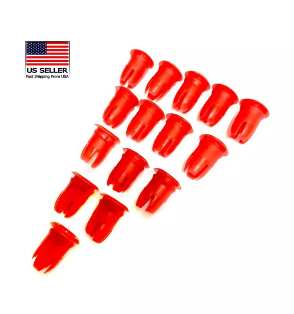 15 pcs Front Fender Retainer, Clips Insert Grommet for Mercedes-Benz