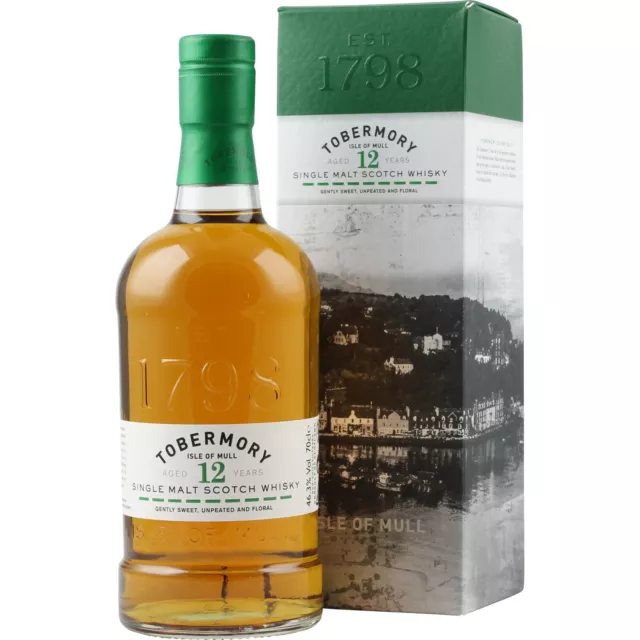 Tobermory 12 Jahre American Oak  0,7 Liter  46,3 % Vol.