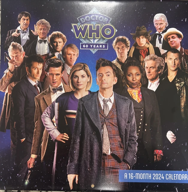DOCTOR WHO 2024 Monthly Wall Calendar 12 x 12 Wall Calendars 19.99