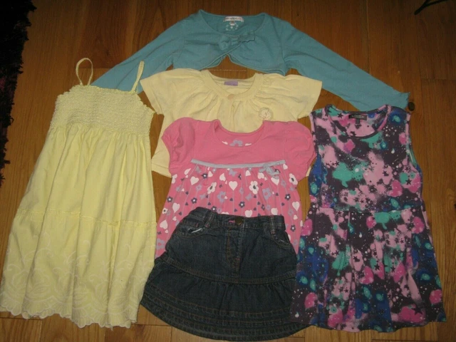 Girls Bundle- 6 Items-3-4-5 Yrs- M&S, George, Cherokee, Matalan