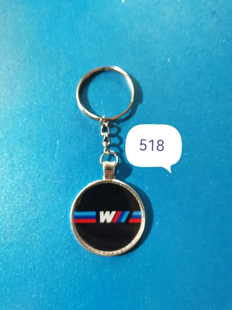 Portachiave BMW, portachiavi BMW 3D logo   M4, M3 2023,  retroin acciaio  M 733