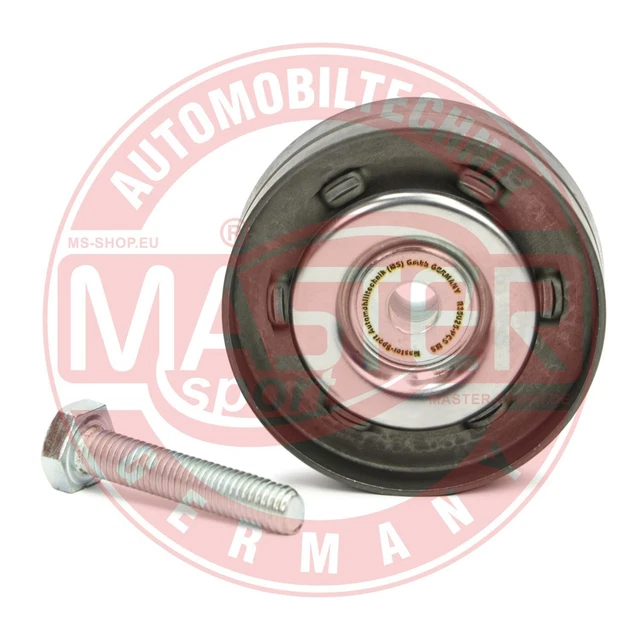 MASTER-SPORT Galet enrouleur de courroie d'accessoire Poulie renvoi 76mm 26mm