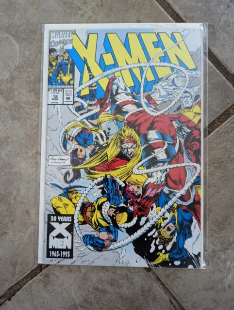 X-Men #18 (1991 Series) Marvel Comics 'Andy Kubert Art' NM
