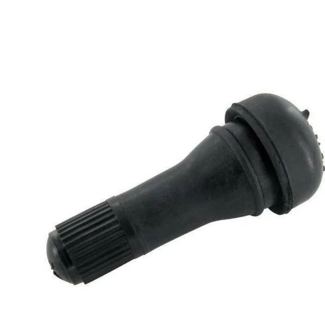 Valvola Cerchio Motoforce Dritta Lunghezza 3Cm Nera