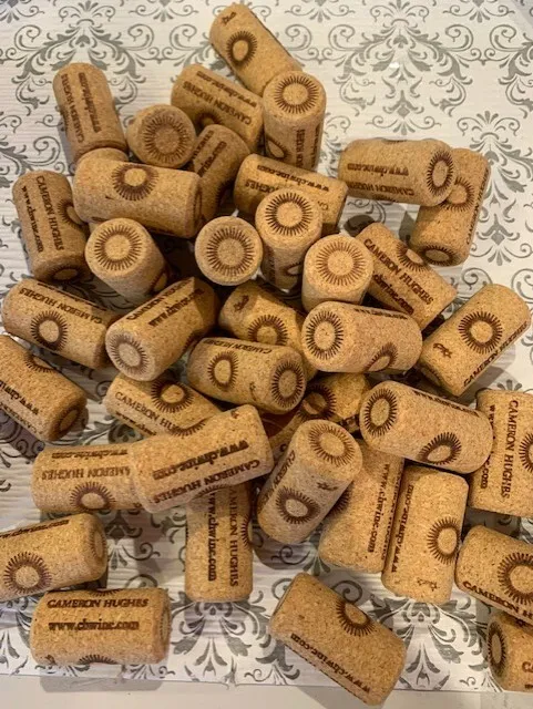 New Unused Wine Corks for Crafting. All Natural, Printed, Home Decor, DIYer.