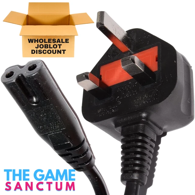 Figure Of 8 C7 Cable Wholesale Bulk Joblot 1.5m For Console, Printer, Universal