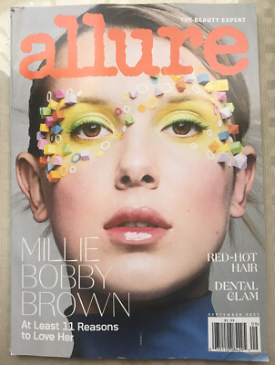 ALLURE MAGAZINE SEPTEMBER 2022 MILLIE BOBBY Nathalie Emmanuel BROWN